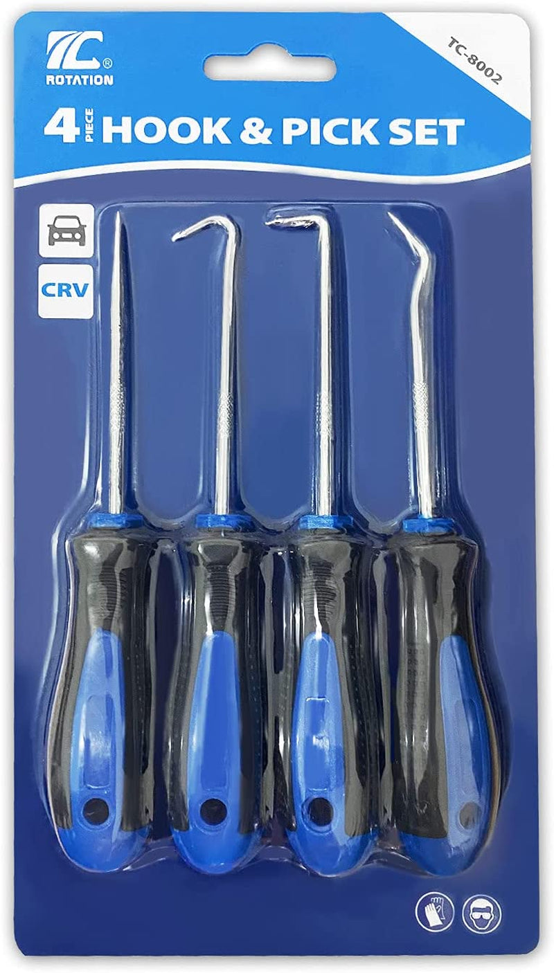 Premium 4-Piece Precision Hook and Pick Set for Automotive Professionals