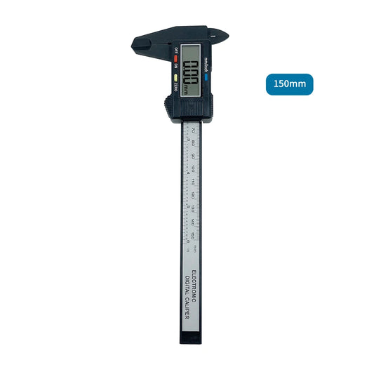 Precision Carbon Fiber Digital Caliper - 150mm & 100mm Measuring Tool for Accurate Measurements