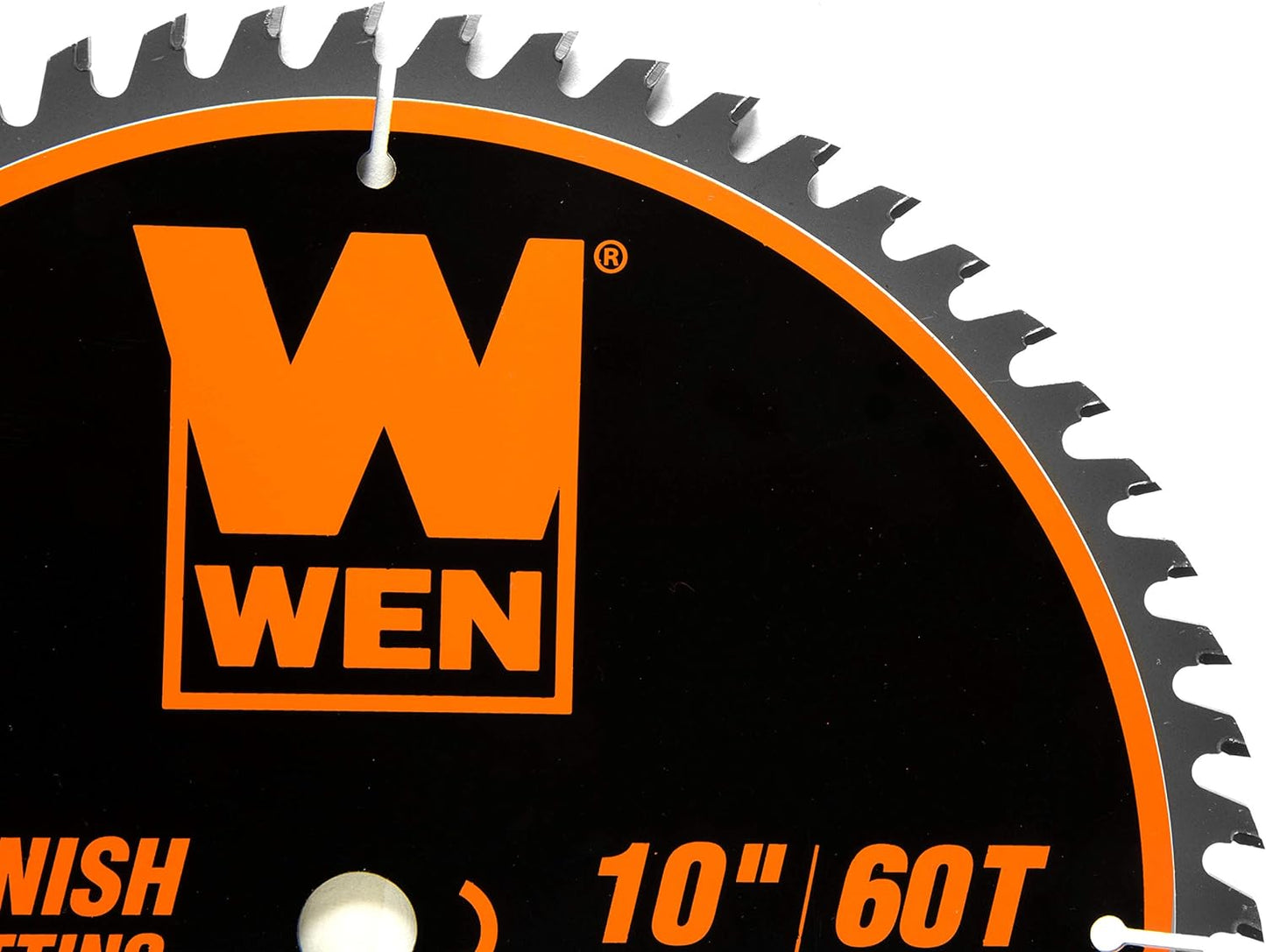 10-Inch 60-Tooth Fine-Finish Professional Woodworking Saw Blade for Miter and Table Saws - Premium Quality, Pack of One